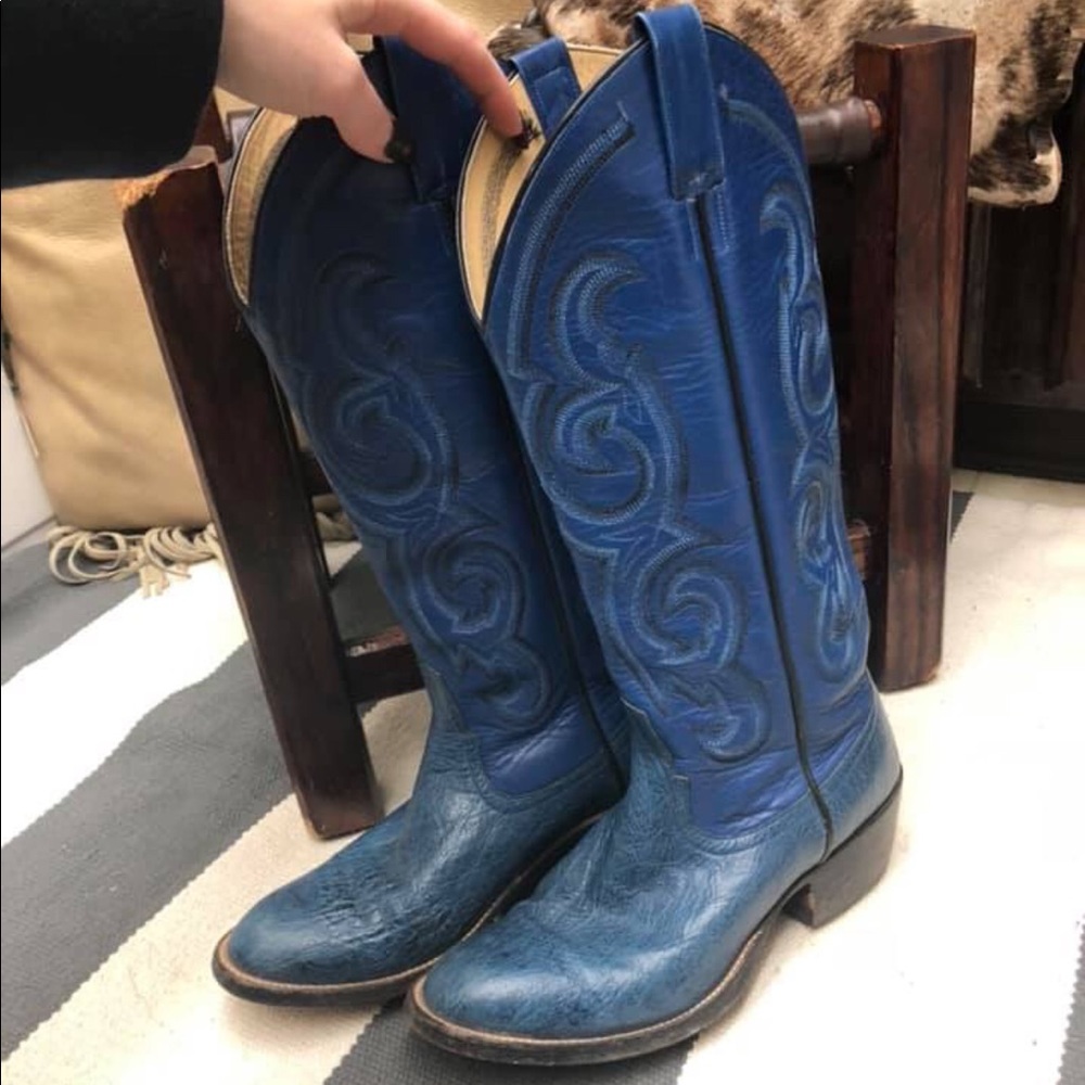 Handmade Custom Mercedes cowgirl/buckaroo boots